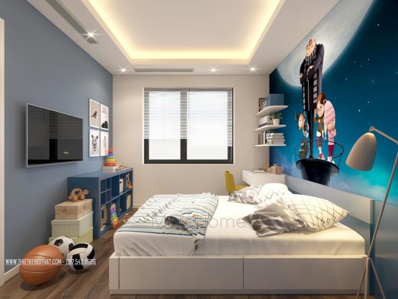 Giường ngủ gỗ hiện đại Giường ngủ gỗ hiện đại
