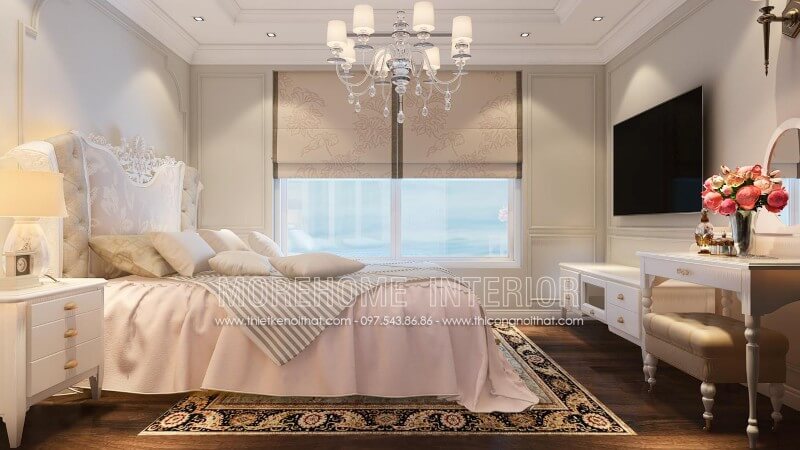 Giường ngủ màu trắng Giường ngủ màu trắng