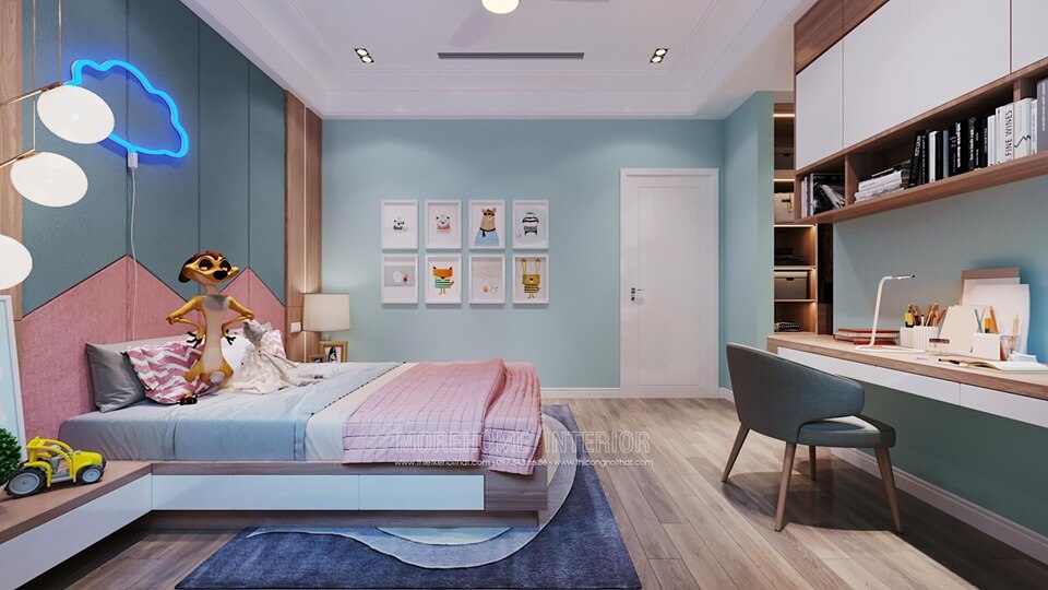 Mẫu giường ngủ trẻ em đẹp, mang đến giấc ngủ bình yên cho con yêu của bạn giường ngủ gỗ cho chung cư