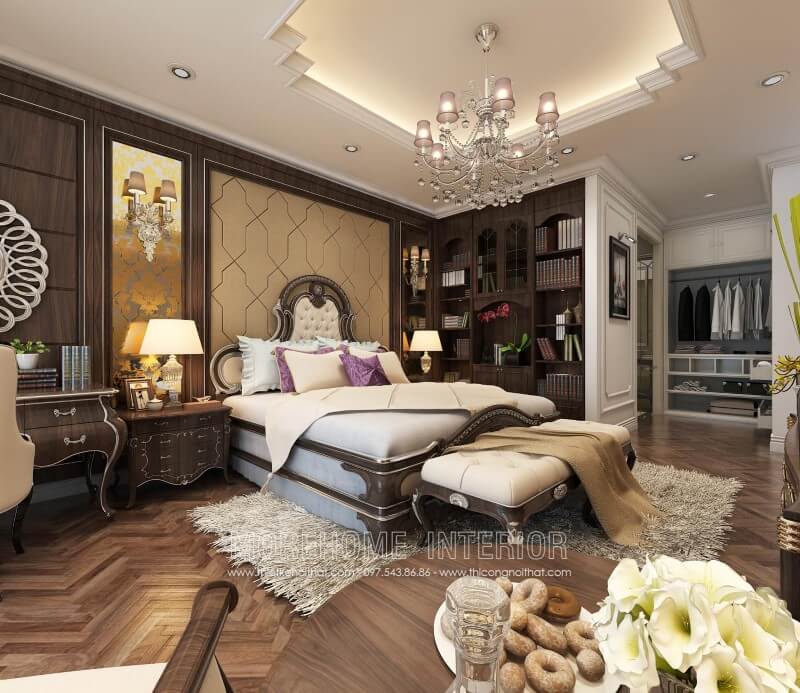 Giường ngủ gỗ cao cấp Giường ngủ gỗ cao cấp