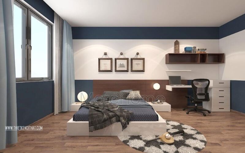 Giường ngủ gỗ công nghiệp