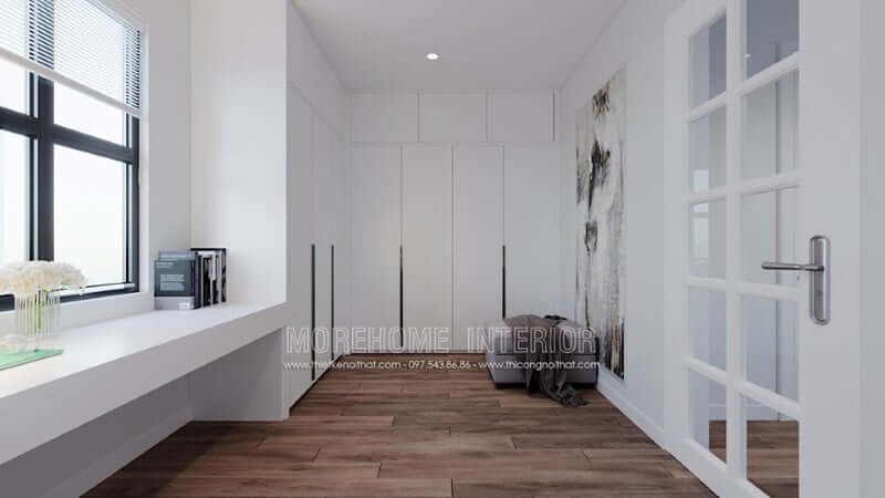 Tủ quần áo âm tường