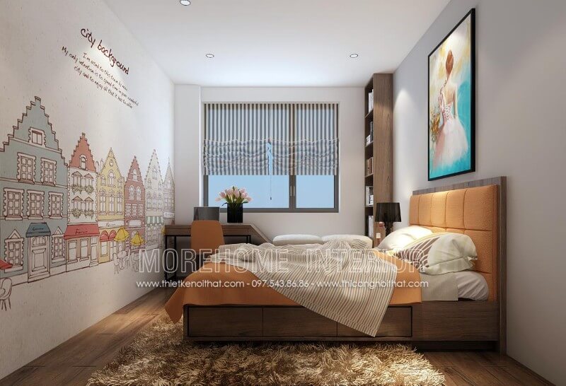 Giường ngủ bọc da đầu giường Giường ngủ bọc da đầu giường