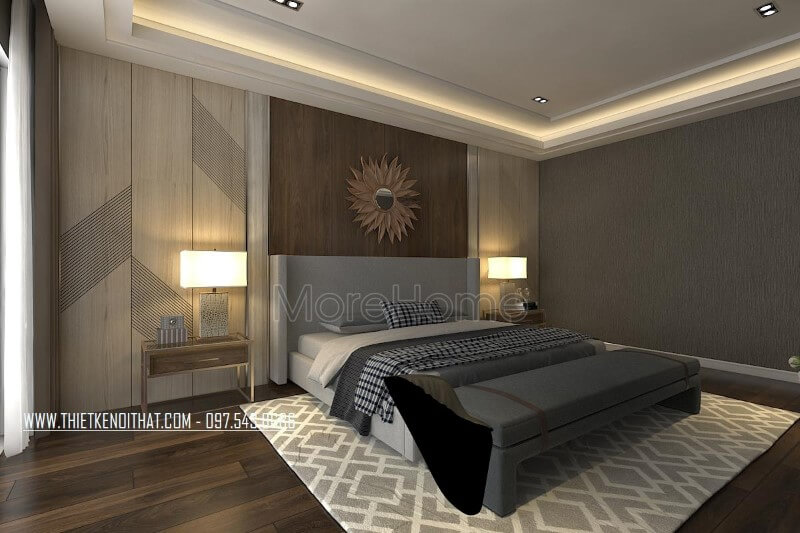 Giường ngủ hiện đại Giường ngủ hiện đại