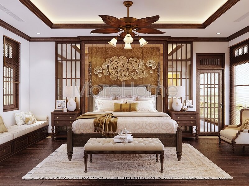 Giường ngủ gỗ tự nhiên Giường ngủ gỗ tự nhiên