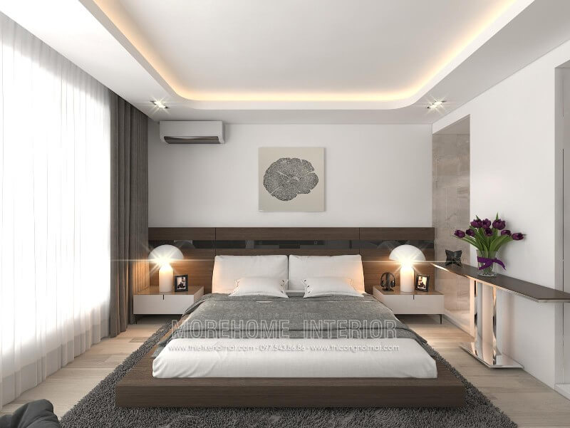 Thiết kế giường ngủ giá rẻ gỗ An Cường với kểu dáng đơn giản nhưng sang trọng, đồng thời tận dụng tối đa diện tích sử dụng, đây là mẫu giường đẹp được ứng dụng nhiều trong các căn hộ chung cư, nhà phố, biệt thự cao cấp...