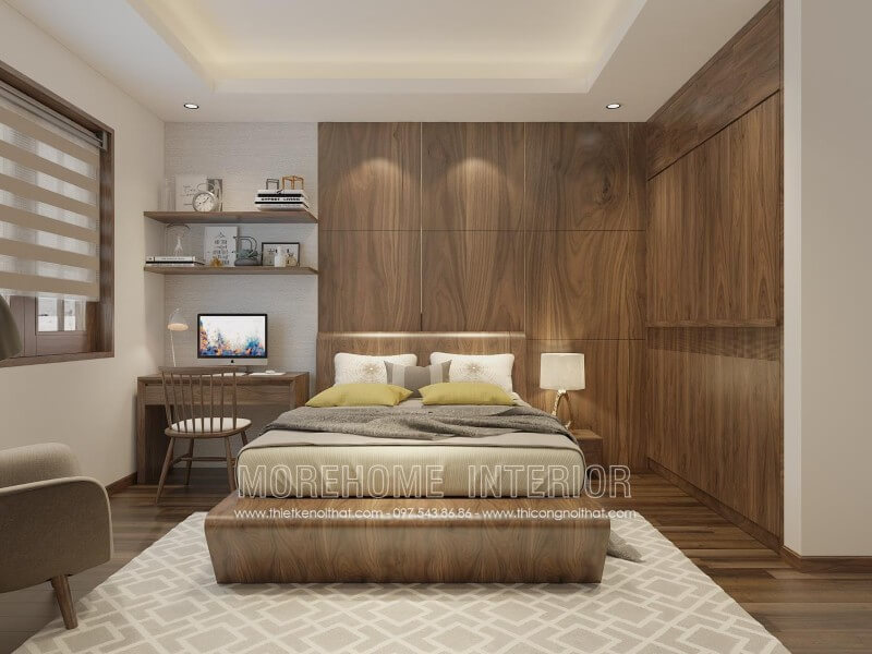Morehome - đơn vị uy tín và chuyên nghiệp báo giá giường gỗ óc chó Hà Nội và sản xuất trực tiếp tại xưởng