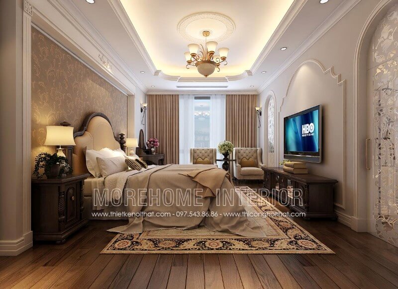 Mẫu giường ngủ óc chó và đầu giường bọc da giá rẻ tại Hà Nội được nhiều khách hàng yêu thích và lựa chọn
