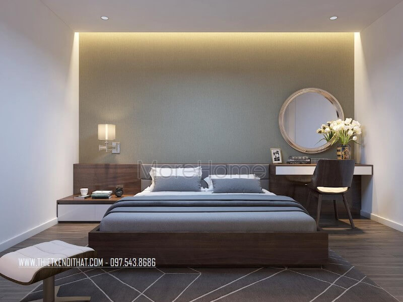 Gương tròn trang điểm treo tường là sản phẩm không thể thiết trong không gian phòng ngủ Gương phòng tắm, gương phòng ngủ