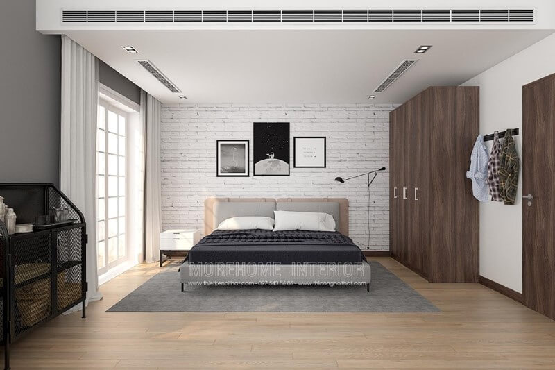 Mẫu giường ngủ giá rẻ đẹp - phong cách hiện đại, đơn giản, nhẹ nhàng