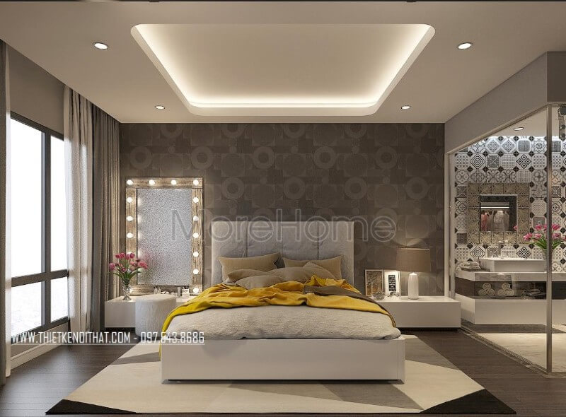 Nội thất phòng ngủ gỗ công nghiệp Nội thất phòng ngủ gỗ công nghiệp