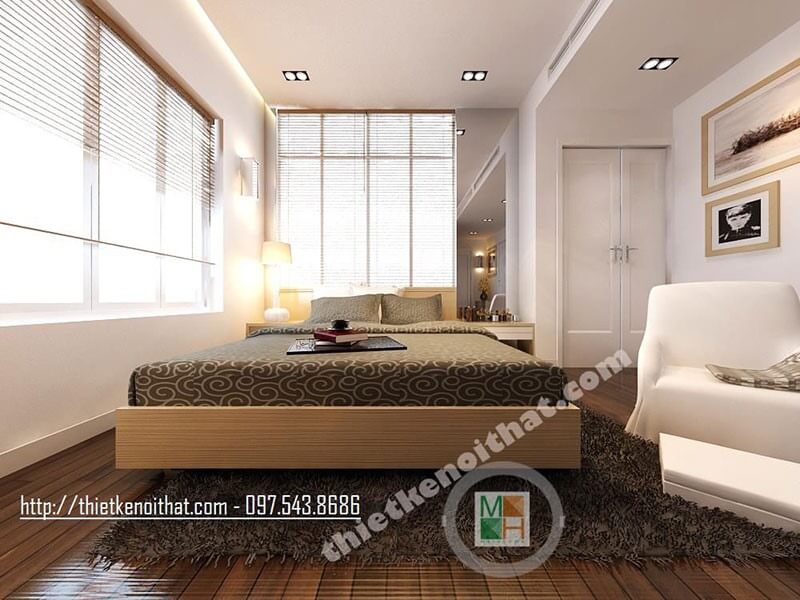 Nội thất phòng ngủ gỗ công nghiệp Nội thất phòng ngủ gỗ công nghiệp