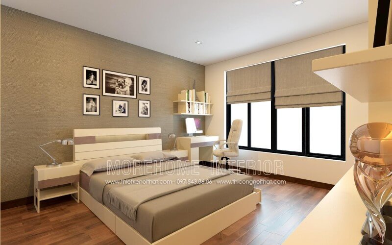 Giường ngủ gỗ công nghiệp Giường ngủ gỗ công nghiệp