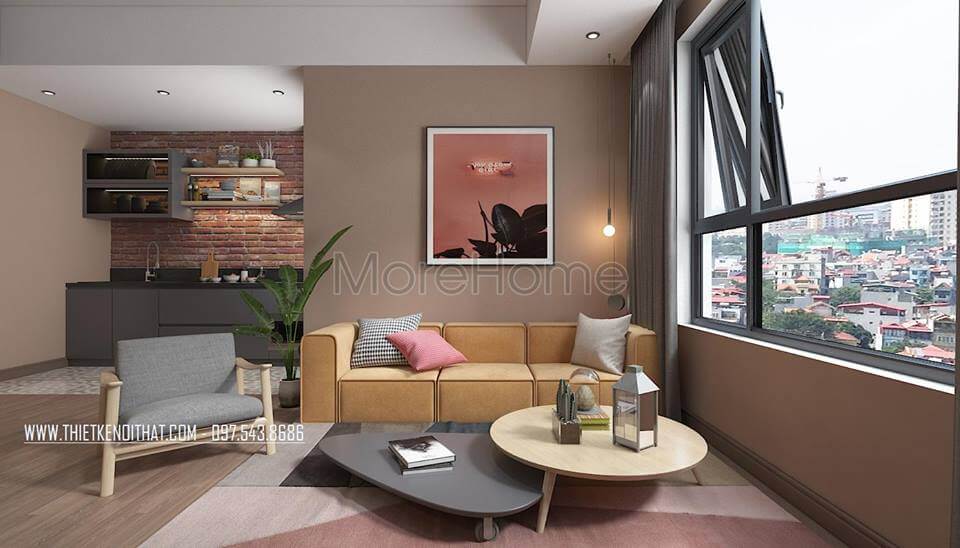 Bộ bàn ghế sofa chữ I cho phòng khách thiết kế basic, gỗ tần bì bọc nỉ Bỉ. Danh sách các mẫu thiết kế sofa phòng khách hiện đại đẹp nhất