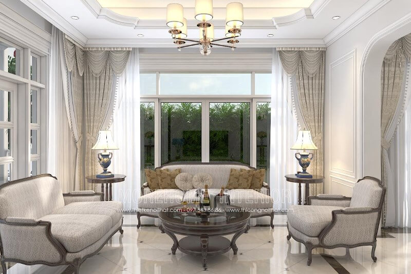 Mẫu sofa chung cư tiện lợi, sang trọng