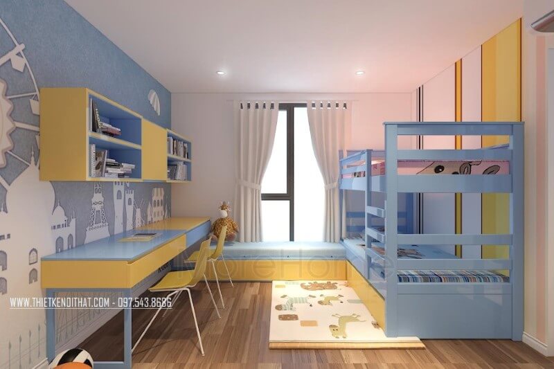 Gợi ý các mẫu giường tầng đẹp dành cho trẻ em đầy cá tính Gợi ý các mẫu giường tầng đẹp dành cho trẻ em đầy cá tính