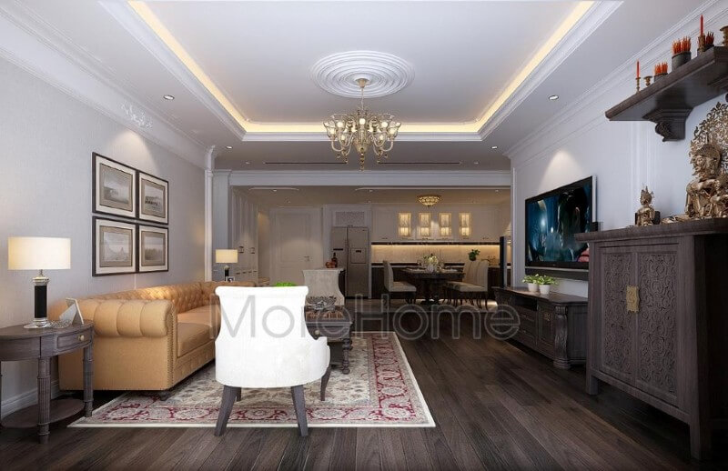 Thiết kế nội thất căn hộ Goldmark City sang trọng và ấn tượng Thiết kế chung cư cao cấp
