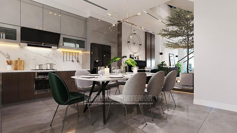 Nhanh tay sở hữu bộ bàn ăn hiện đại cho nhà chung cư được ưa chuông hiện nay Mẫu bàn ăn đẹp ấn tượng được ưa chuộng nhất hiện nay