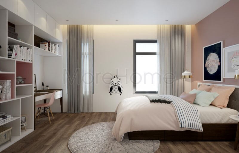 Nội thất phòng ngủ nhà phố