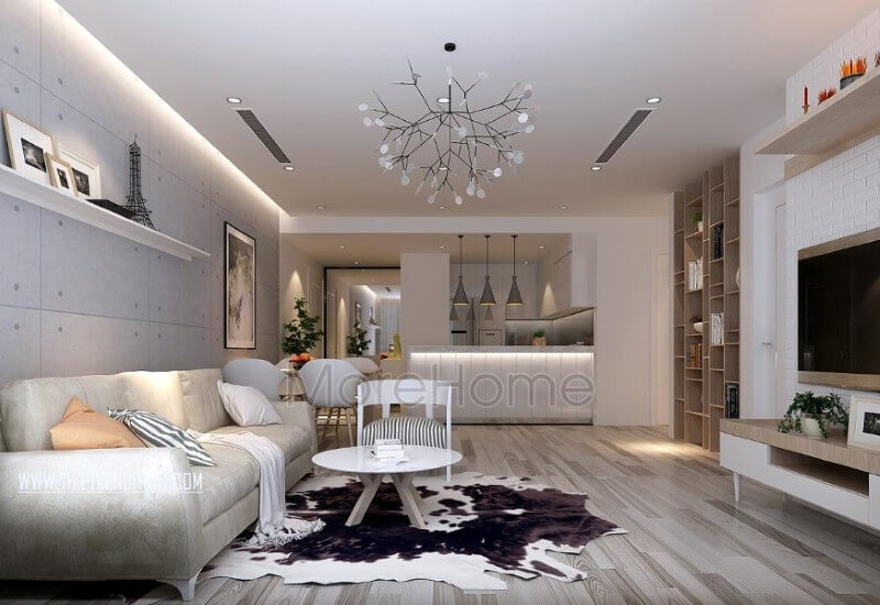 Thiết kế nội thất phòng khách