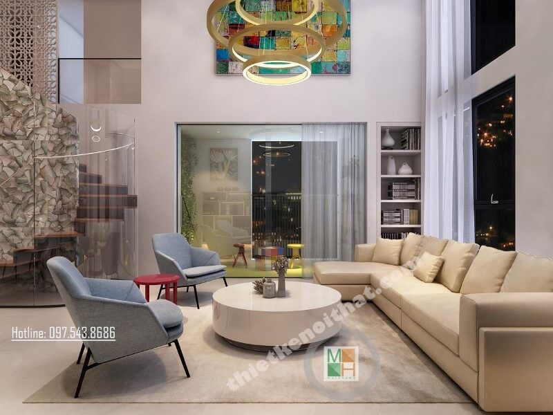 Thiết kế nội thất phòng khách