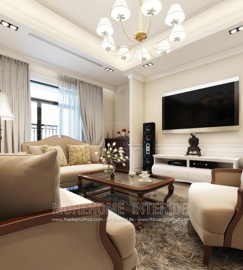 Mẫu bàn trà kết hợp giữa nét tinh xảo của phần khung và chân làm từ gỗ tự nhiên cùng với mặt kính mang nét năng động đem đến sự hài hòa cho sản phẩm. Mẫu bàn trà mặt kính đẹp