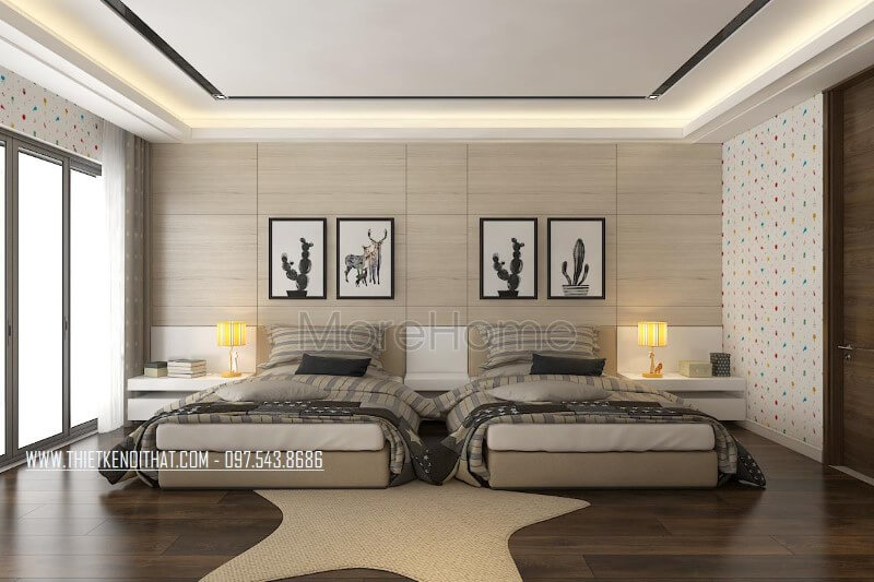 Giường ngủ đẹp cho nhà phố Giường ngủ đẹp cho nhà phố