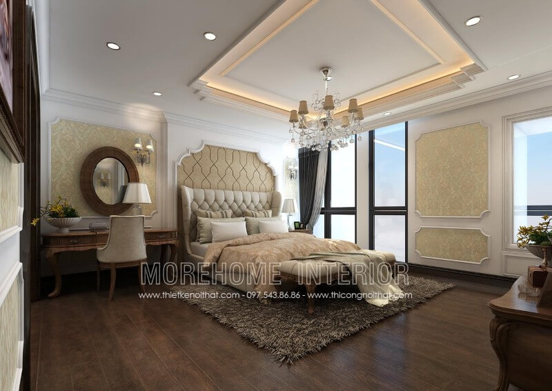 Mẫu giường ngủ bọc da đẹp và ấn tượng là xu hướng luôn được khách hàng quan tâm và yêu thích