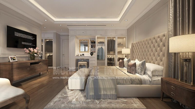 Mẫu giường ngủ bọc da giá rẻ cho phòng ngủ 2 người