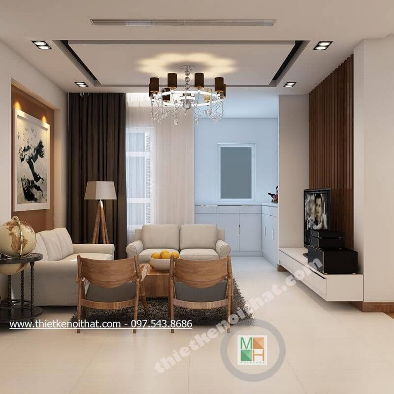Mẫu sofa bọc vải hiện đại cho phòng khách đẹp, ấn tượng Sofa vải đẹp, cao cấp