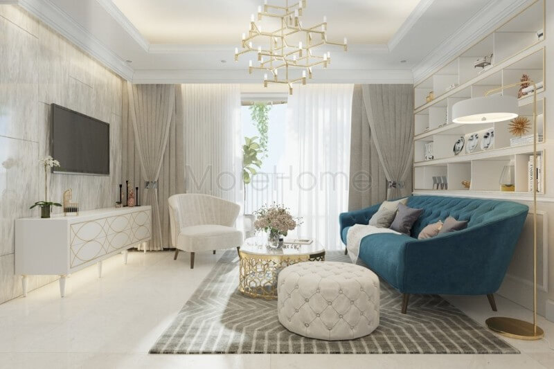 Sofa bọc nỉ đẹp