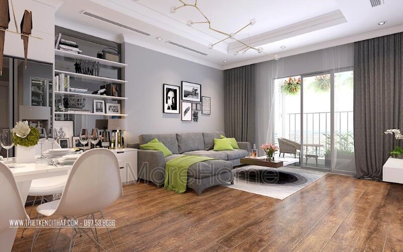 Sofa bọc nỉ đẹp