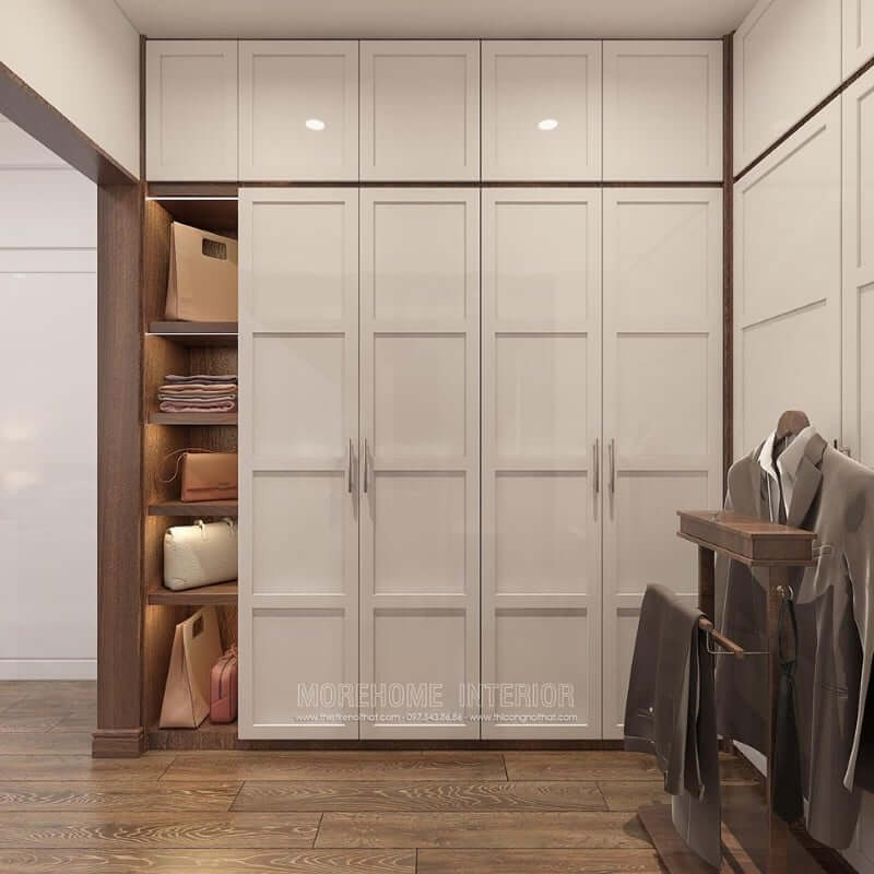 Tủ quần áo âm tường