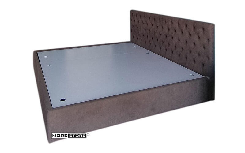 Mẫu thiết kế giường gỗ bọc nỉ nhung sang trọng được ưa chuộng tai MoreHome- MHG 00021 nội thất sofa