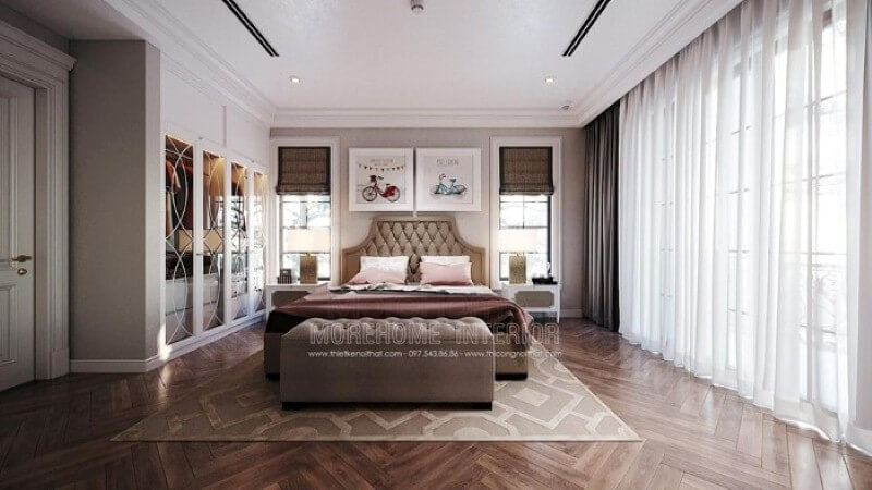 Tranh canvas treo tường hình xe đạp đẹp, đáng yêu cho phòng con. Thiết kế phòng ngủ tại Hà Nội