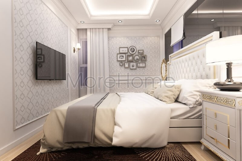 Thiết kế phòng ngủ tân cổ điển Thiết kế phòng ngủ tân cổ điển