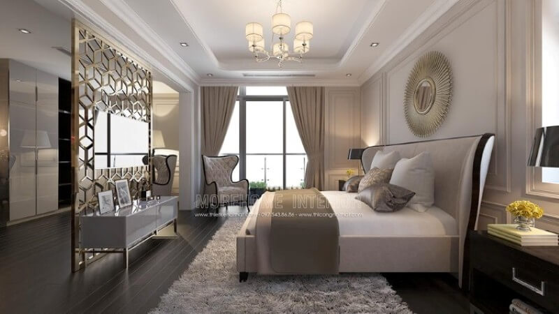 Thiết kế phòng ngủ tân cổ điển Thiết kế phòng ngủ tân cổ điển