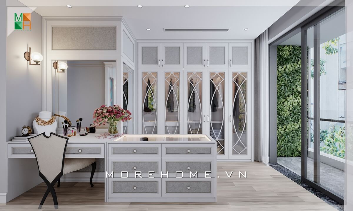 Tủ quần áo tân cổ điển Tủ quần áo tân cổ điển