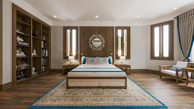 Giường ngủ gỗ bệt