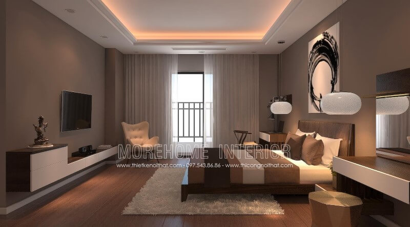 Thiết kế phòng ngủ hiện đại Thiết kế phòng ngủ hiện đại