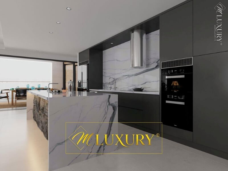 Tủ bếp gỗ đẹp, cao cấp