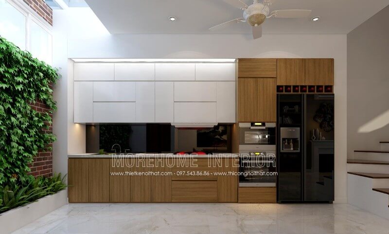 Tủ bếp gỗ đẹp, cao cấp