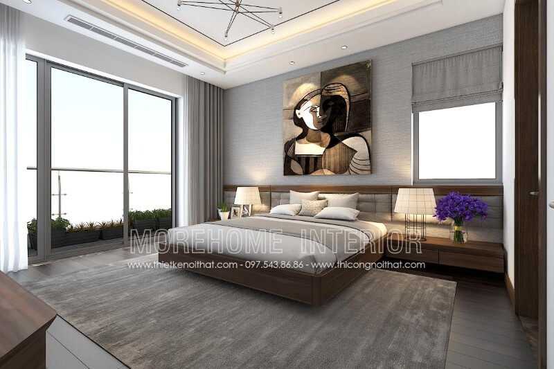 Giường ngủ hiện đại Giường ngủ hiện đại