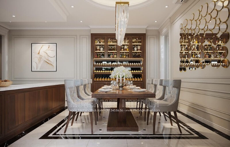 Mẫu bàn ăn cao cấp, hiện đại và sang trọng