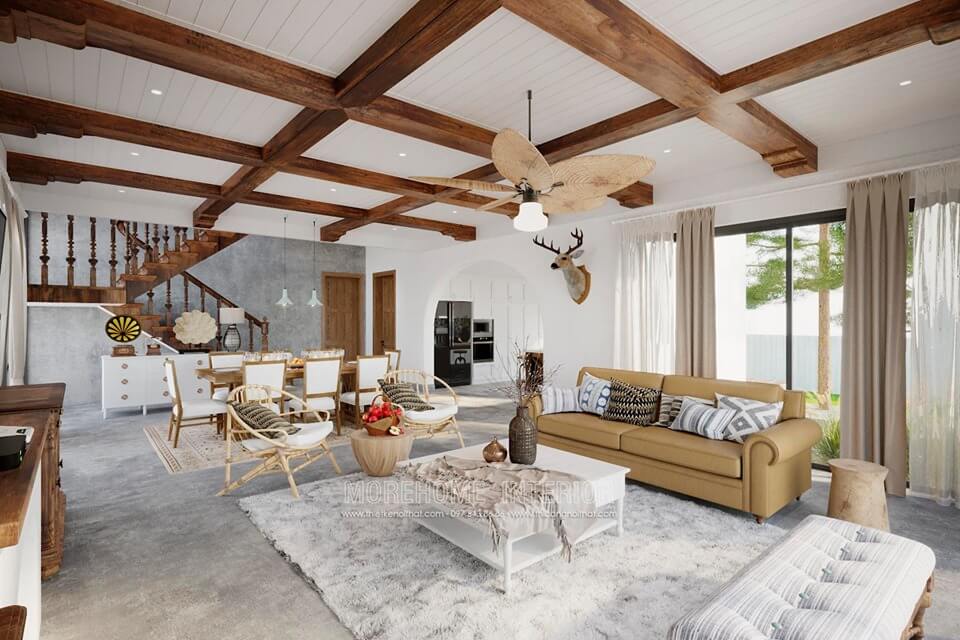 Thiết kế nội thất phòng khách