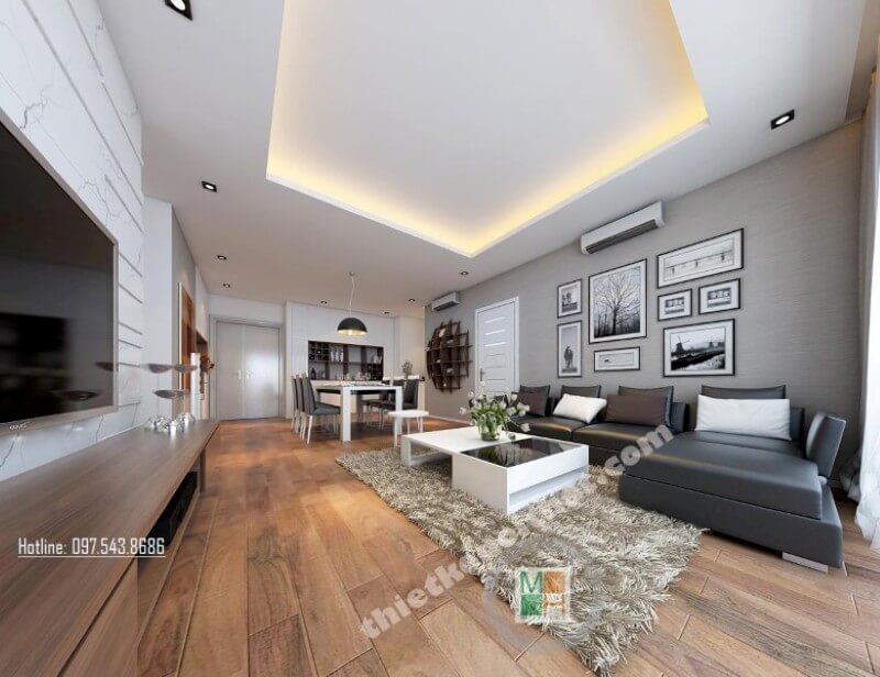 Thiết kế nội thất phòng khách