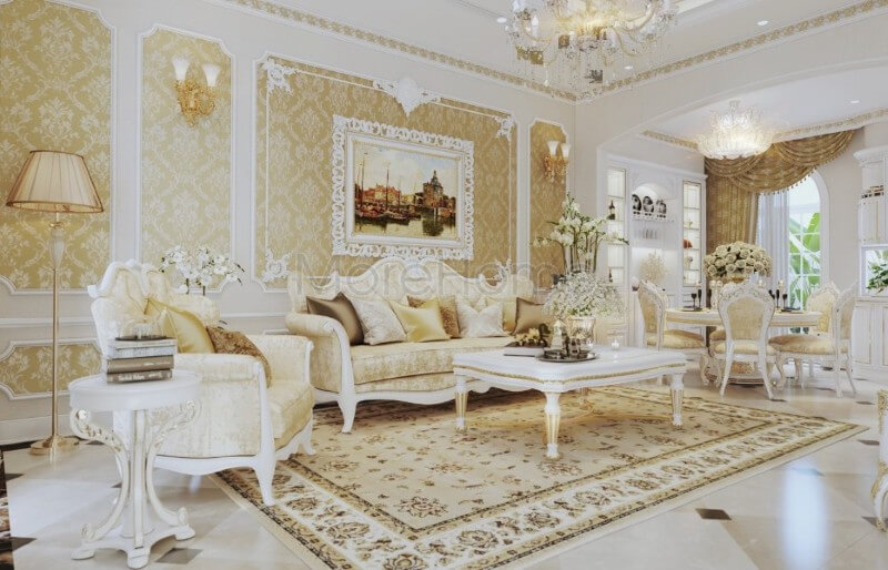 Thiết kế nội thất phòng khách