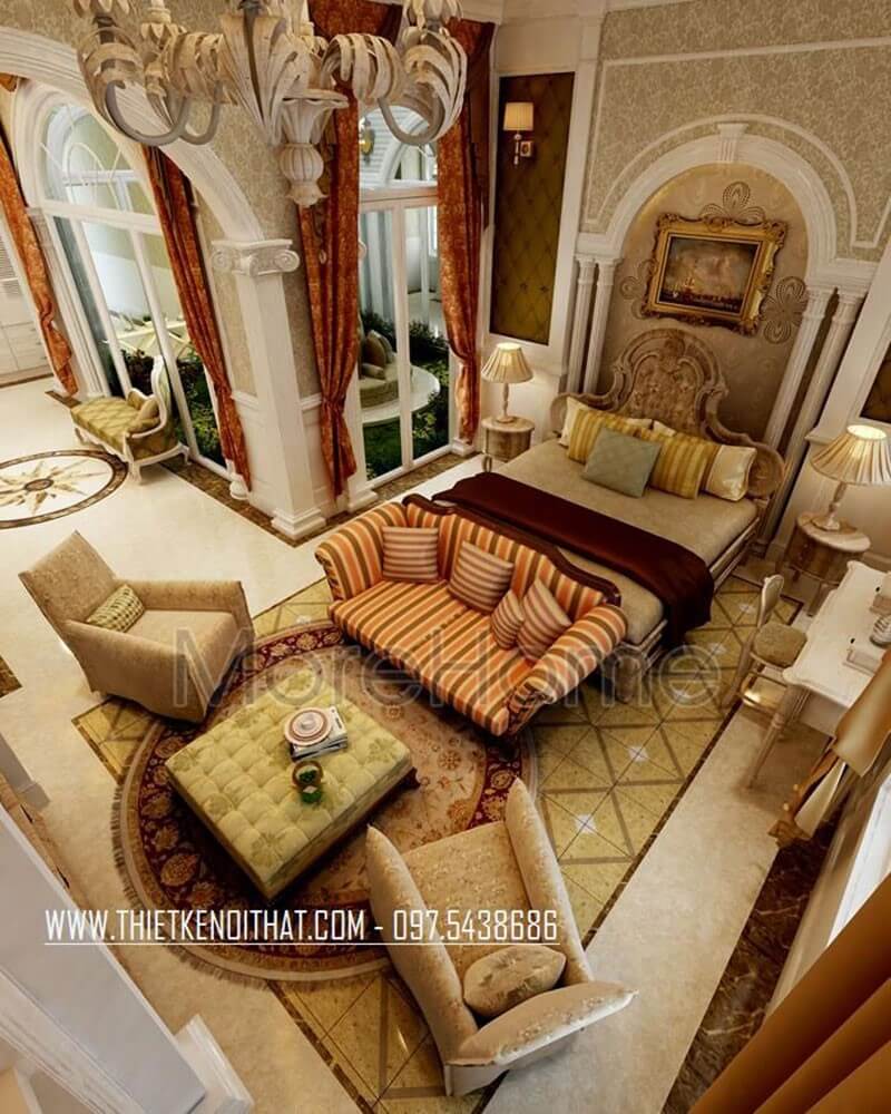 Mẫu sofa đơn phòng ngủ đẹp, tiện nghi