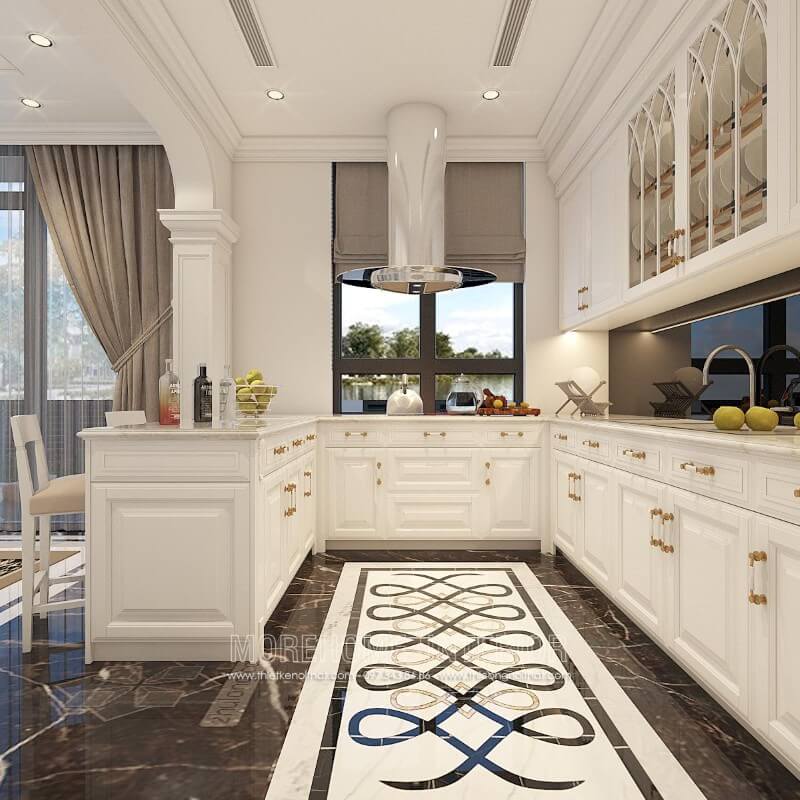 Tủ bếp cao cấp này được coi là một trong những thế mạnh tại Morehome. Bạn có thể liên hệ 097.543.8686 để được báo giá và sở hữu sản phẩm nội thất này Báo giá tủ bếp đẹp hà nội
