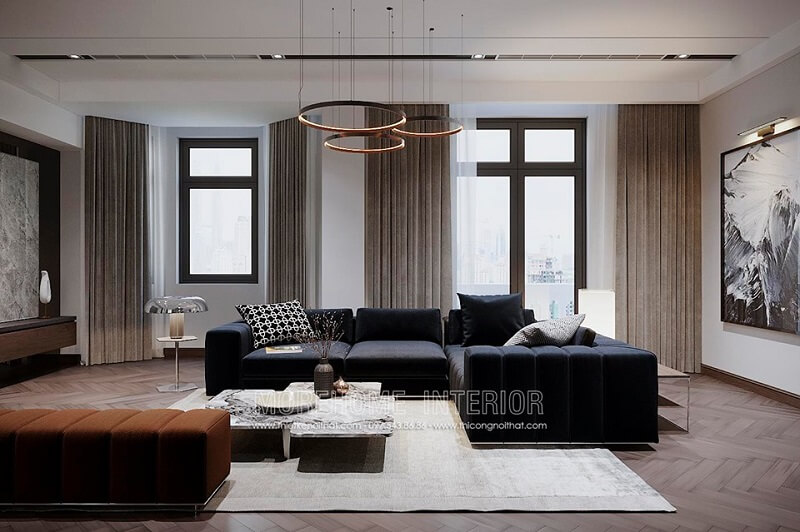 Mẫu bàn trà cao cấp với kiếu dáng độc đáo ấn tượng mang đến sự mới lạ cho không gian phòng khách. bàn trà mặt đá